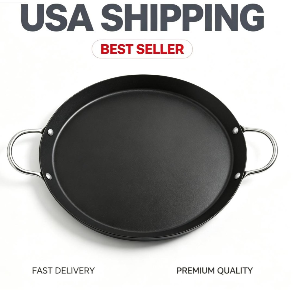 Comal Griddle Round - Poêle à frire ronde antiadhésive en