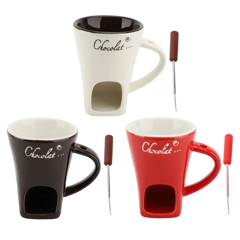 Fondue Pot Ceramic - Tasse à Fondue pour fondre le