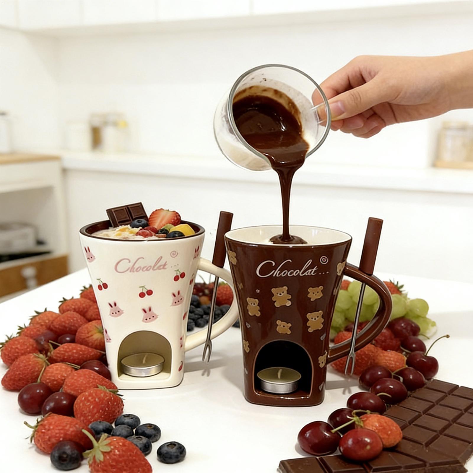Tasse à chocolat fondant 130 m - Fondue Pot Ceramic avis et prix