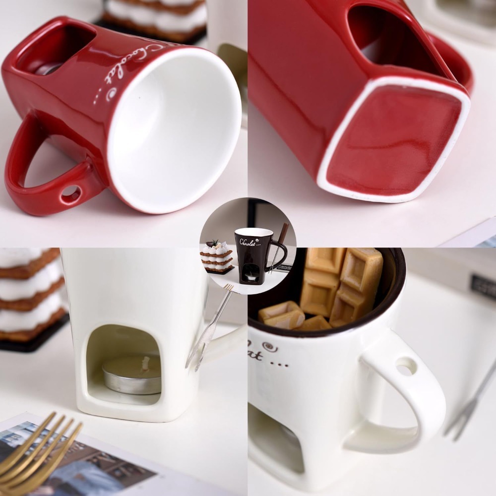 Mug à fondue en céramique pour - Fondue Pot Ceramic avis et prix