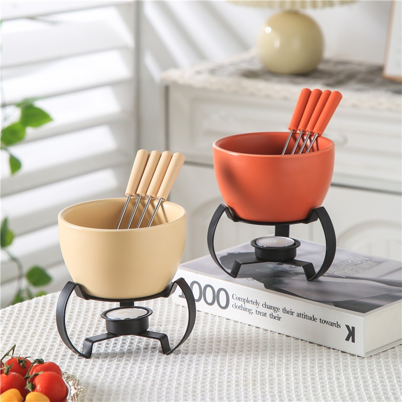 Bol en céramique écologique av - Fondue Pot Ceramic avis et prix