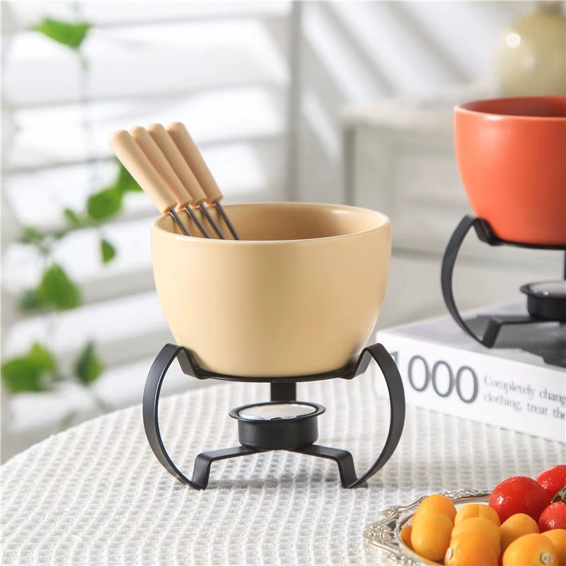 Bol en céramique écologique av - Fondue Pot Ceramic avis et prix