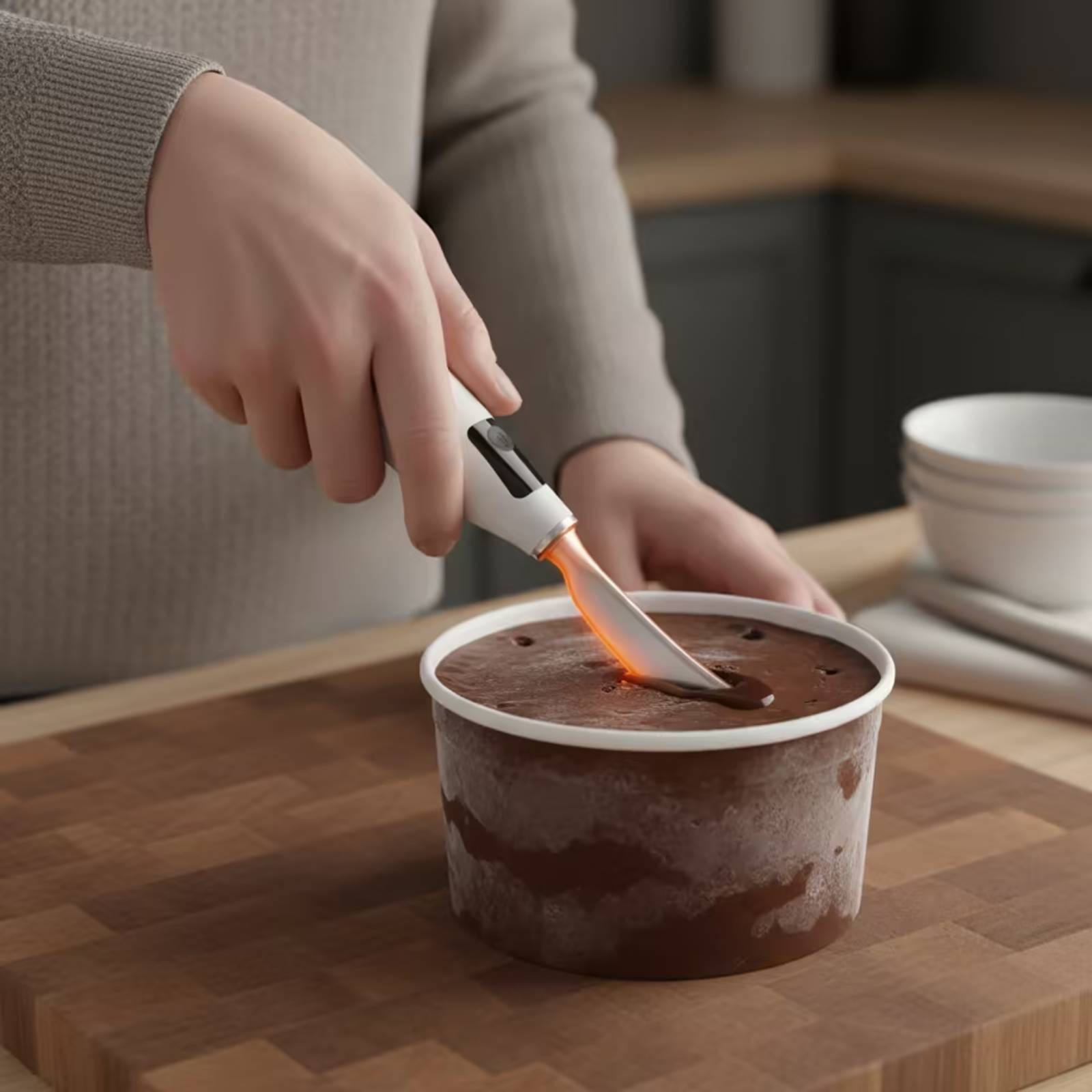 Cuillère à glace électrique re - Home Cooking In avis et prix