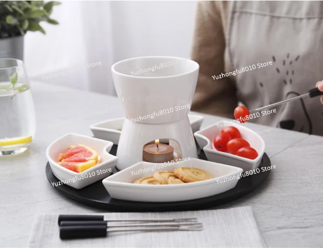 Ensemble de pot à fondue au ch - Fondue Pot Ceramic avis et prix
