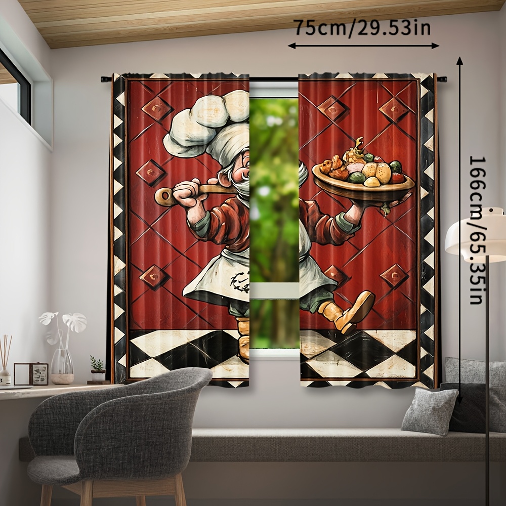 Rideaux de cuisine fantaisie s - Home Cooking In French avis et prix