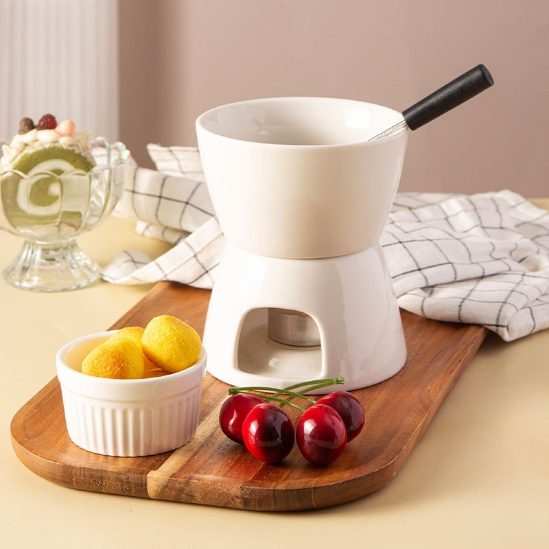 Ensemble de Fondue au chocolat - Fondue Pot Ceramic avis et prix