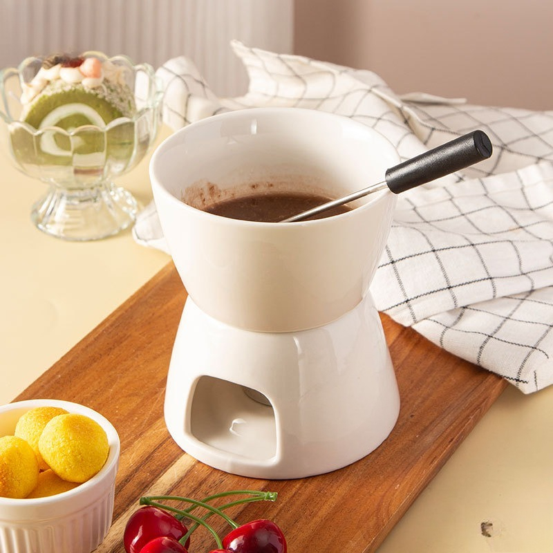 Ensemble de Fondue au chocolat - Fondue Pot Ceramic avis et prix