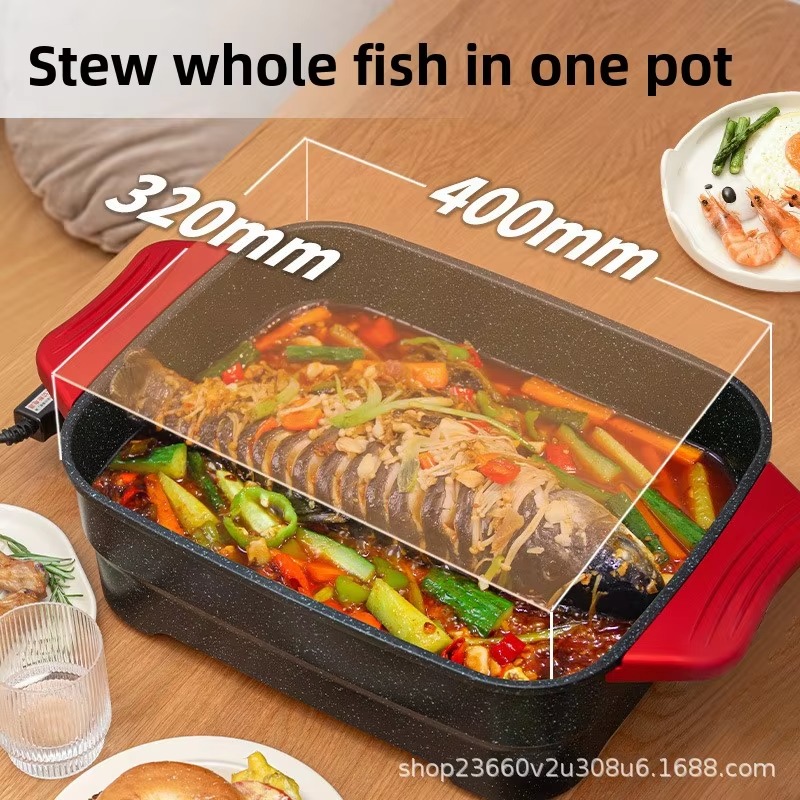 Casserole électrique multifonc - Home Cooking In avis et prix