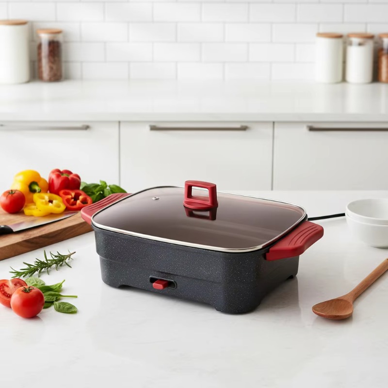 Casserole électrique multifonc - Home Cooking In avis et prix