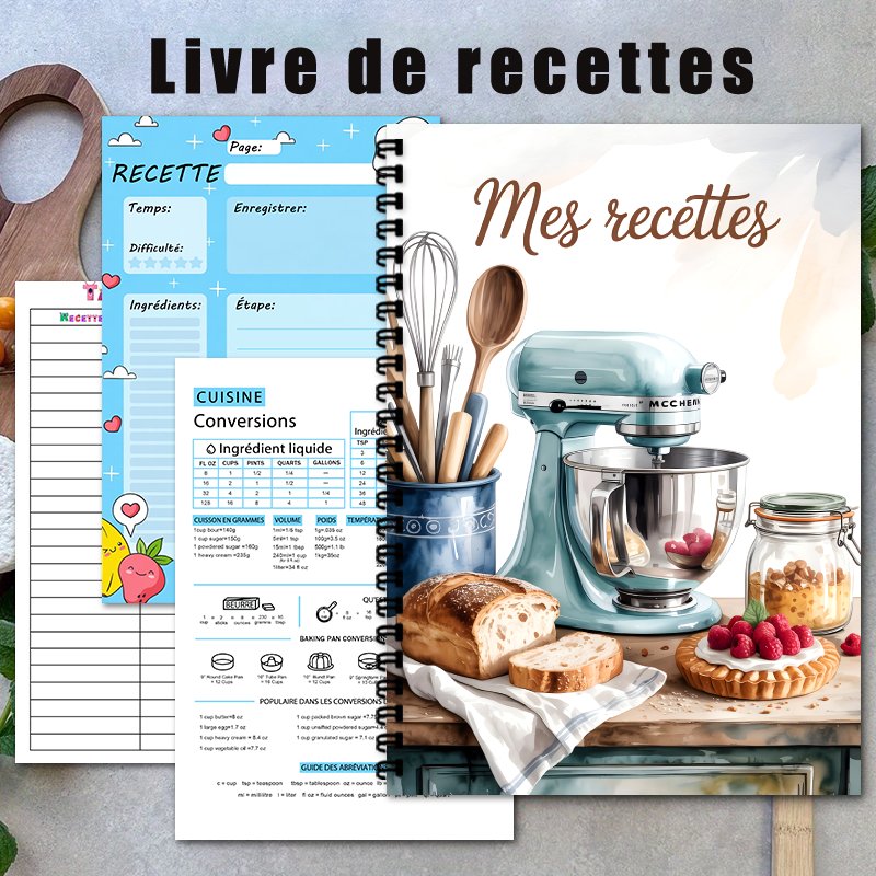 Livre de recettes français, Li - Home Cooking In French avis et prix
