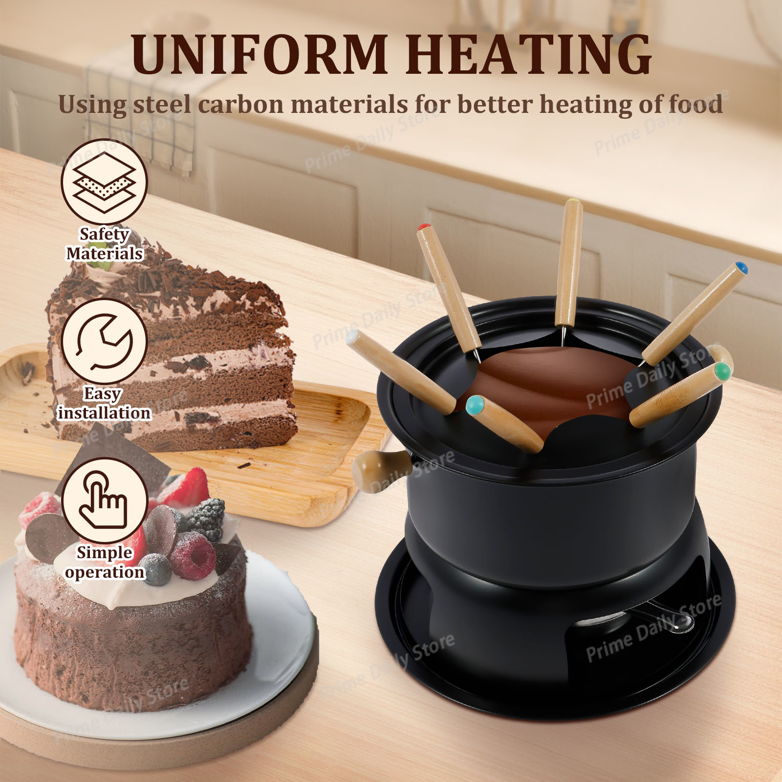 Pot à fondue au chocolat en cé - Fondue Pot Ceramic avis et prix