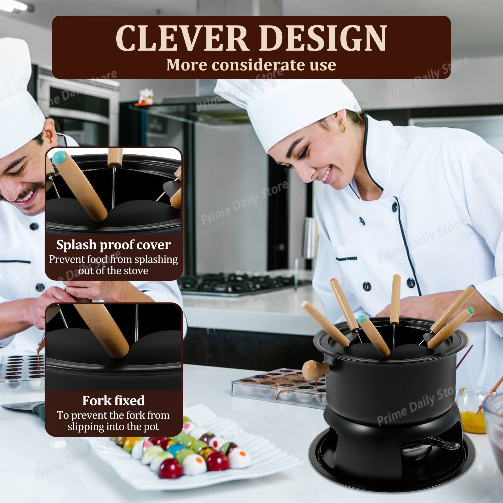 Pot à fondue au chocolat en cé - Fondue Pot Ceramic avis et prix