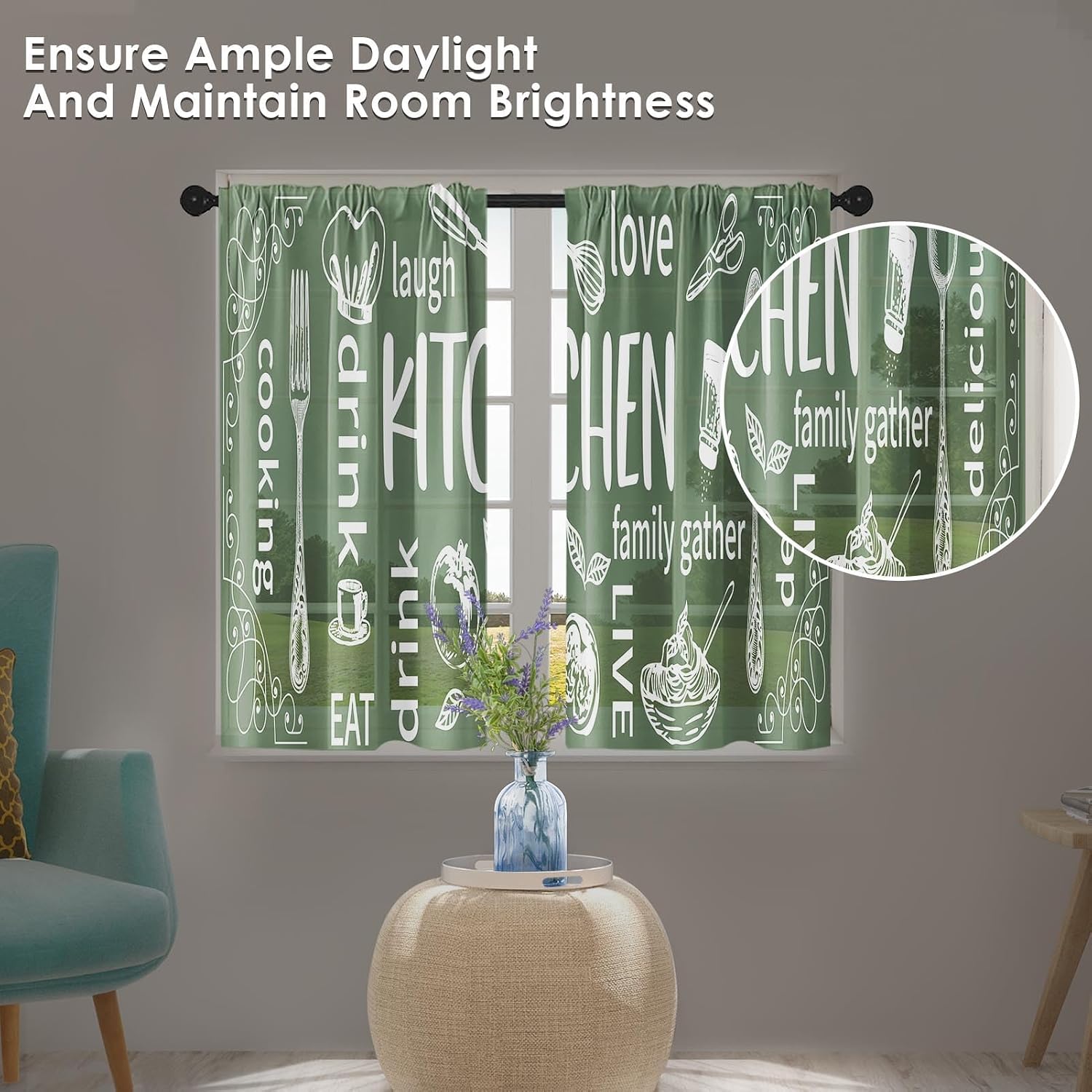 Rideaux de cuisine esthétiques - Home Cooking In French avis et prix
