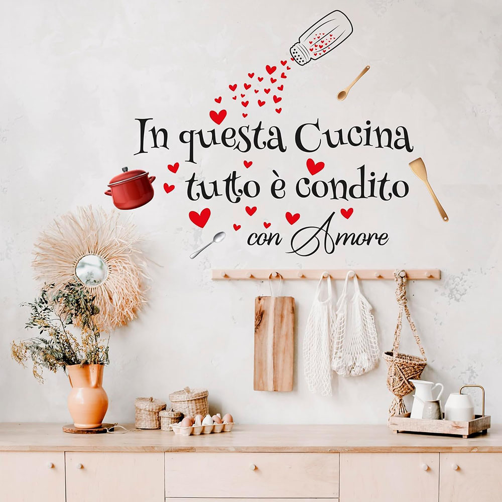 Autocollant mural avec citatio - Home Cooking In French avis et prix