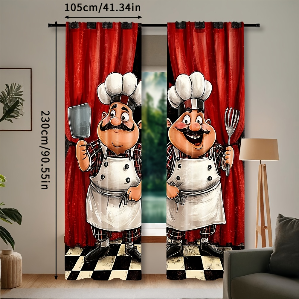 Rideaux de cuisine de Chef, 2  - Home Cooking In French avis et prix