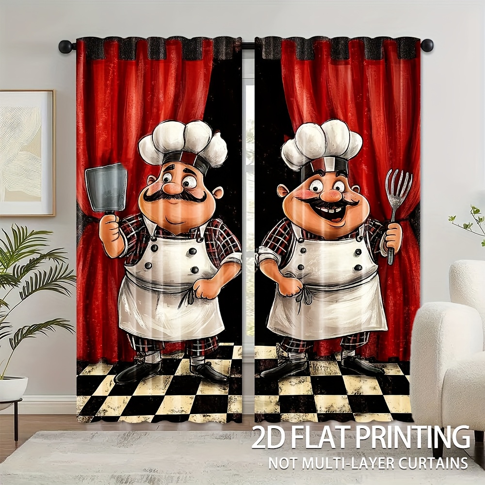 Rideaux de cuisine de Chef, 2  - Home Cooking In French avis et prix