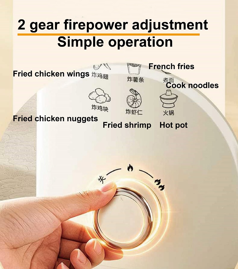 Friteuse électrique antiadhési - Home Cooking In French avis et prix