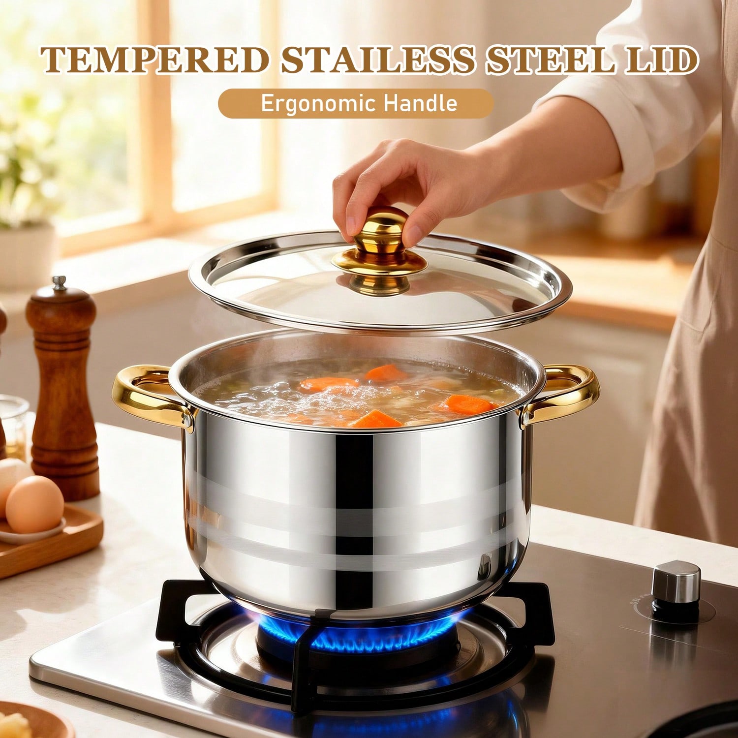 Ensemble de casseroles en acie - Home Cooking Set avis et prix