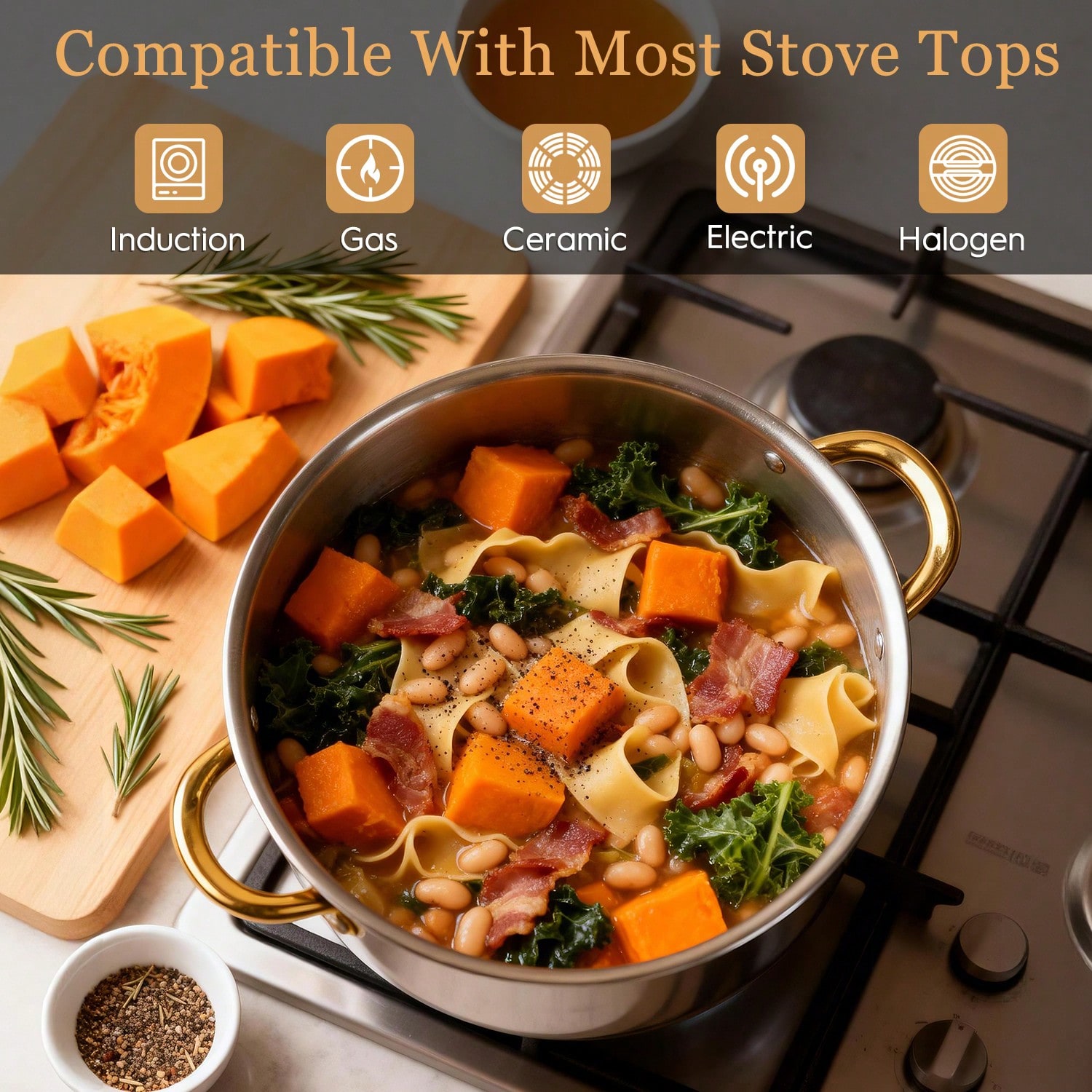 Ensemble de casseroles en acie - Home Cooking Set avis et prix