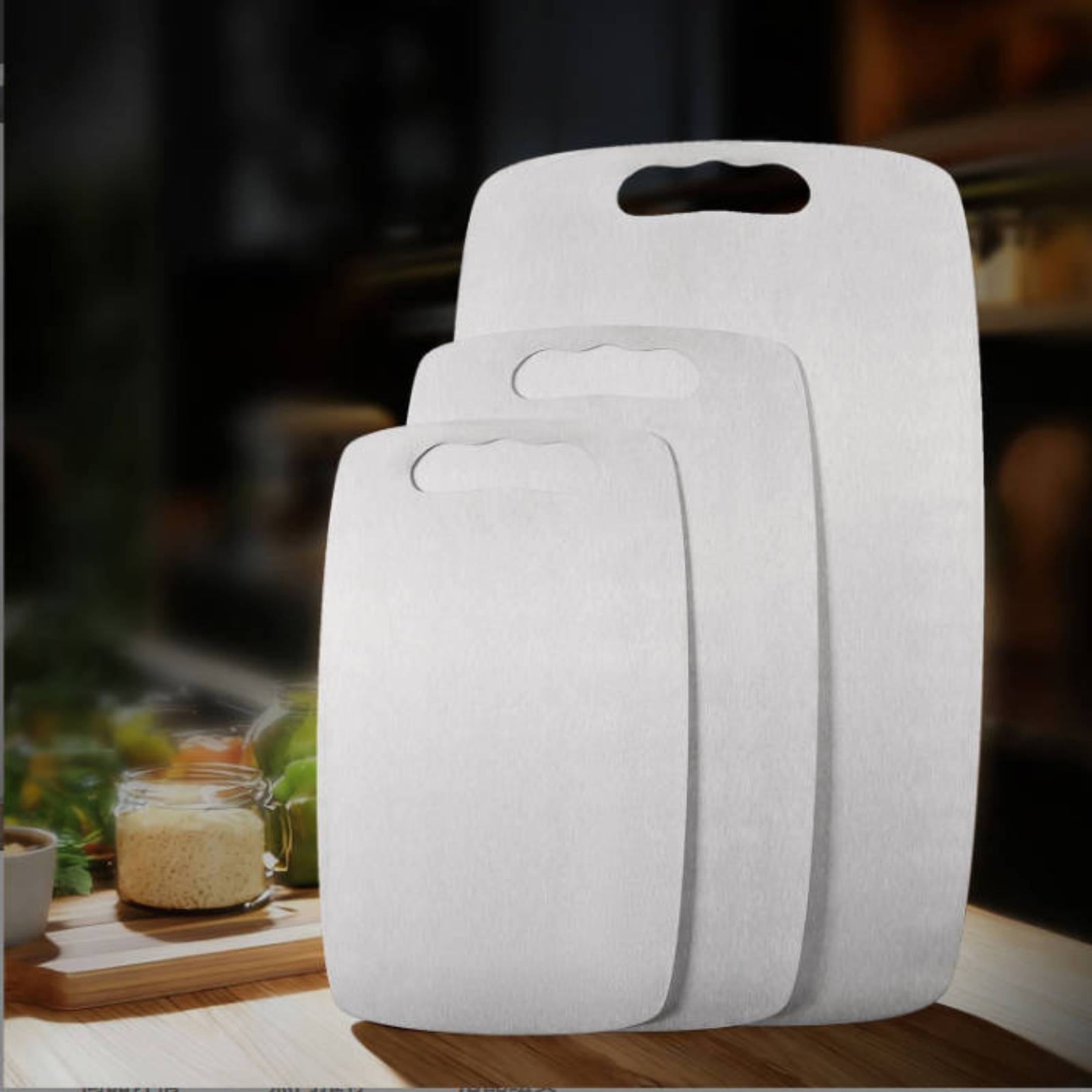 Planche à découper en acier in - Home Cooking In avis et prix