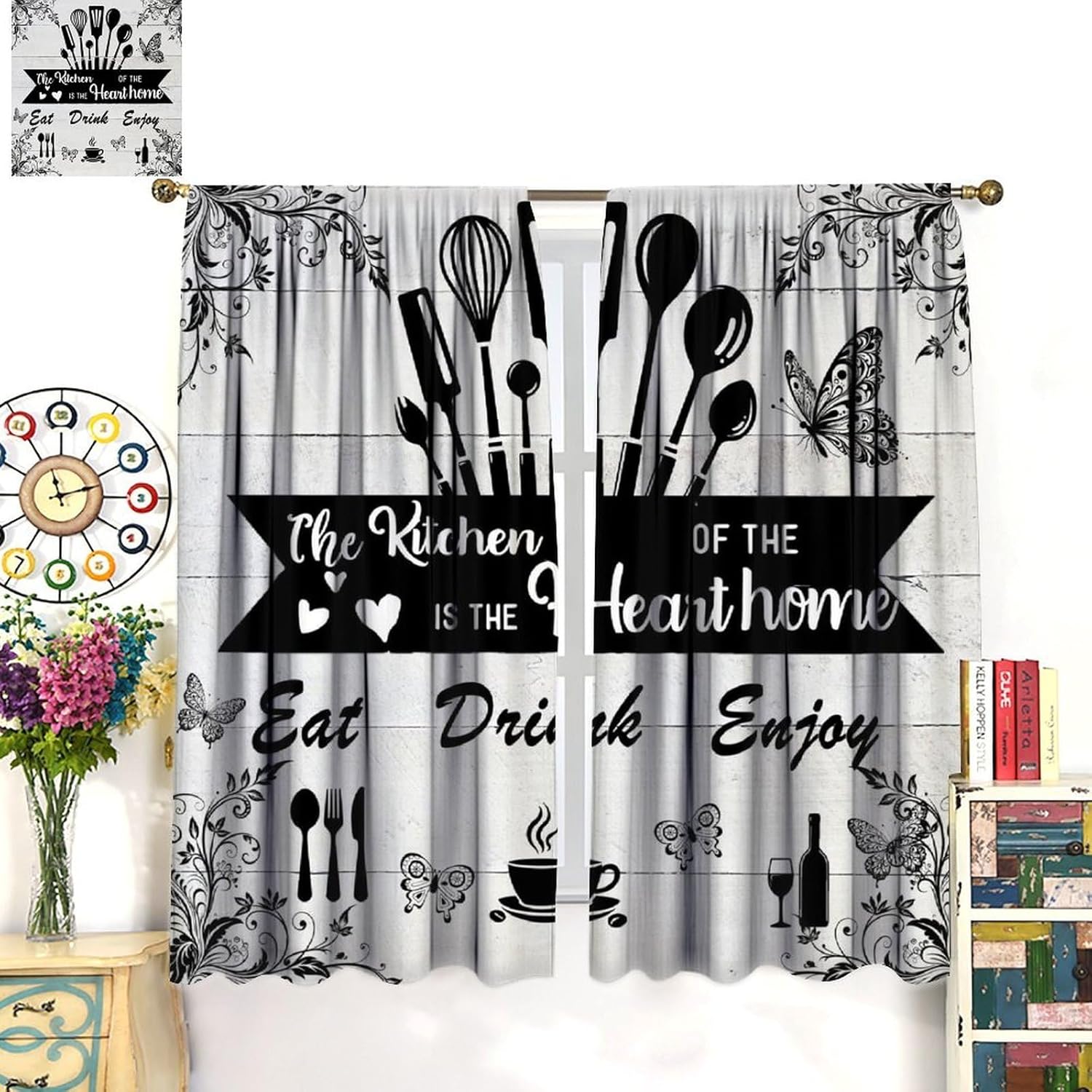 Rideaux rustiques style ferme, - Home Cooking In French avis et prix
